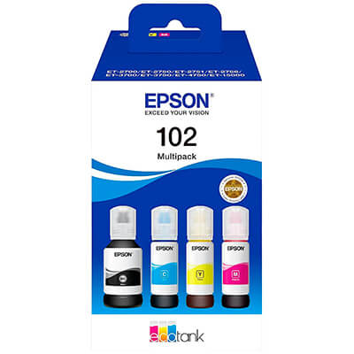 Epson 102 EcoTank multipack 4 colors