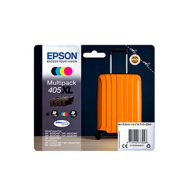 Epson cartucho inyeccion tinta 405xl pack-4 colors
