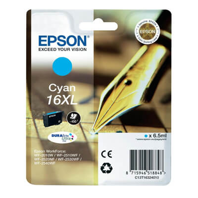 Epson cartucho inyeccion tinta 16xl cian