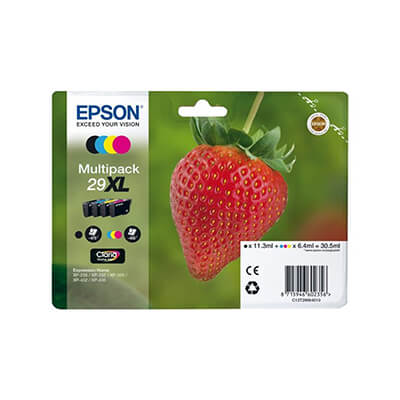 Epson cartucho Stylus nº29xl pack 4 colores