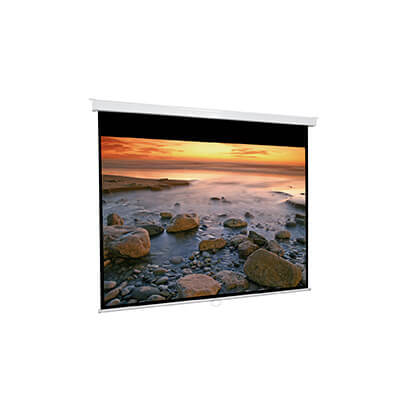 Pantalla elèctrica 200x200cm format 1:1