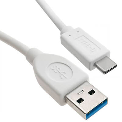 Cable USB-C macho USB-A 3.0 macho 3m