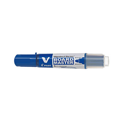 Rotulador pizarra blanca Vboard master azul