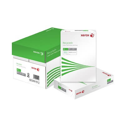 Caixa Paper reciclat Xerox 2500f A4 80g Iso70