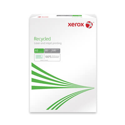 Paquete papel recicl. reprogr Xerox 500h A3 80g