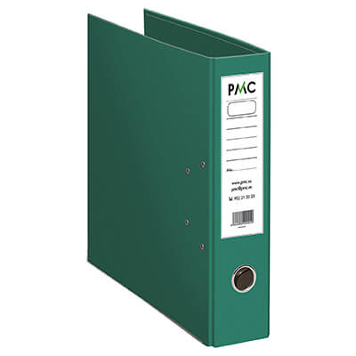 Archivador PMC A4 ancho verde ECOFILE
