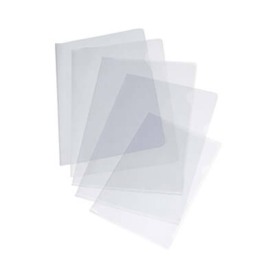 Dosier uñero cristal A4 PVC 200 micras (50u)