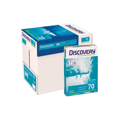 Caixa paper Discovery A4 70g 2500 fulls