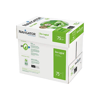 Caja papel A4 Navigator Eco-logical 75g (2500h)
