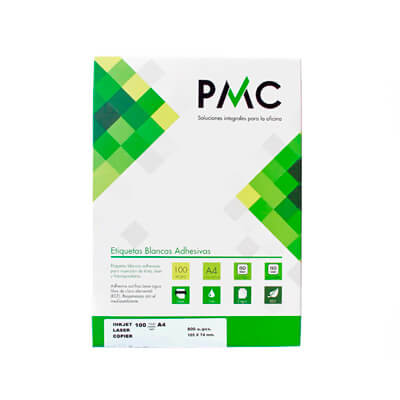 Etiquetas PMC A4 105x148 (100h)