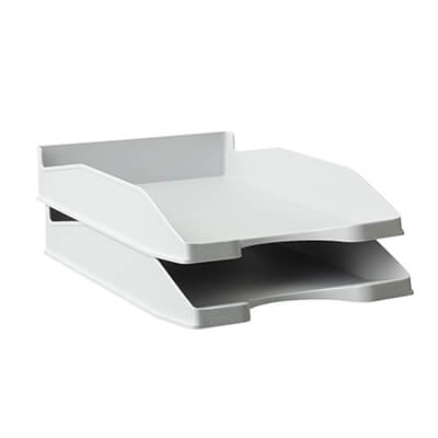 Safata Ecogreen sobretaula gris clar