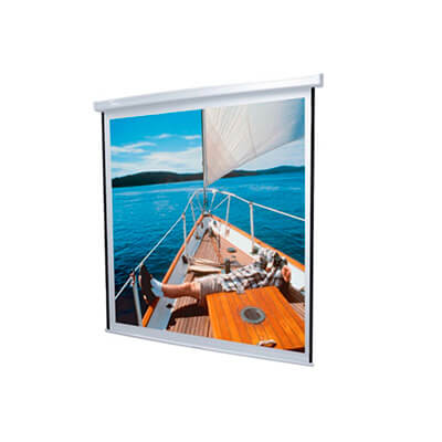 Pantalla manual Traulux 244x183 cm format 4:3
