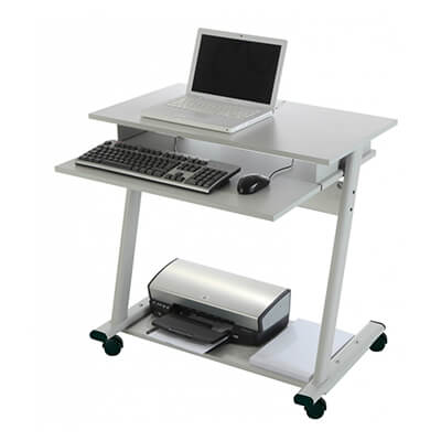 Mesa móvil 9100 color gris