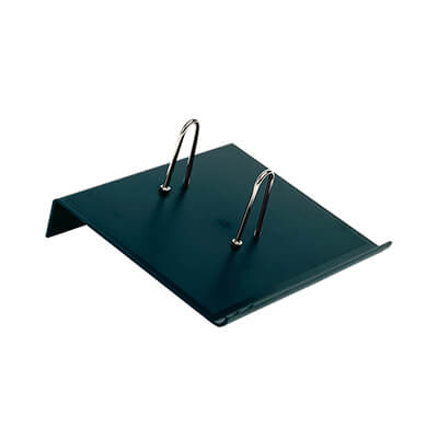 Portatacos sobremesa negro 160x192x32mm