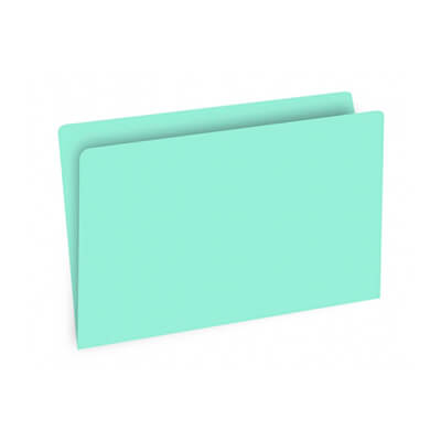 Subcarpeta Foli verda (50u)